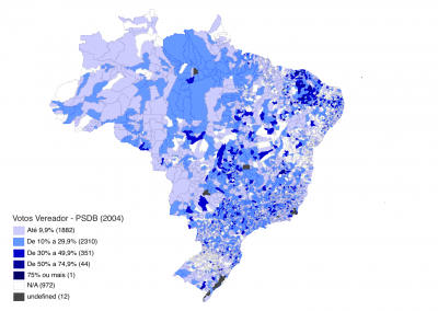 Vereadores do PSDB 2004